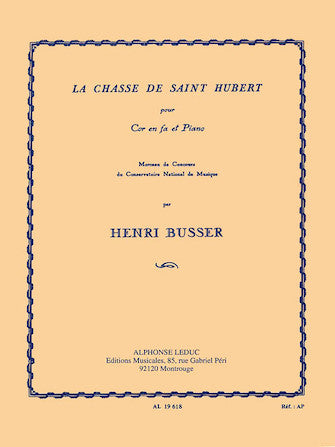 Busser Hunting Saint Hubert