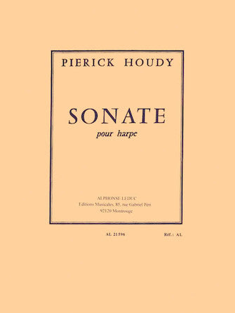 Houdy Sonata For Harp