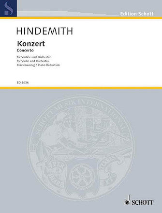 Hindemith Violin Concerto (1939)