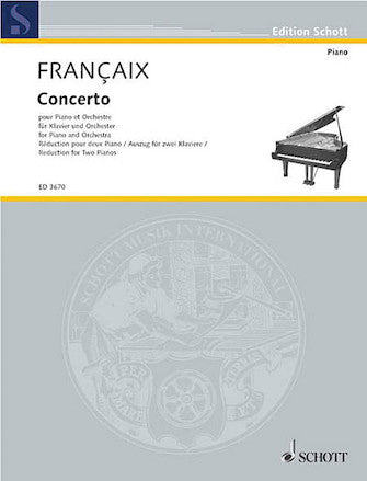 Francaix Piano Concerto