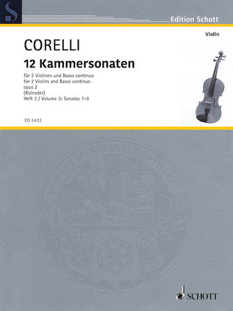 Corelli: Trio Sonatas Op. 2 Nos. 7-9