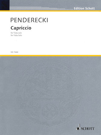 Penderecki Capriccio for Solo Tuba (B.C.)
