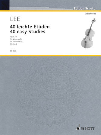 Lee 40 Easy Studies Op. 70