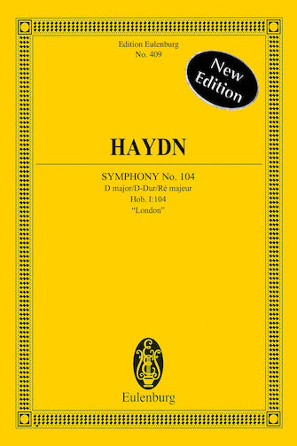 Haydn Symphony No. 104 in D Major, Hob. I:104 London St Sc