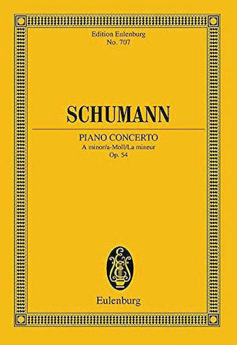 Schumann Piano Concerto in A Minor Study Score