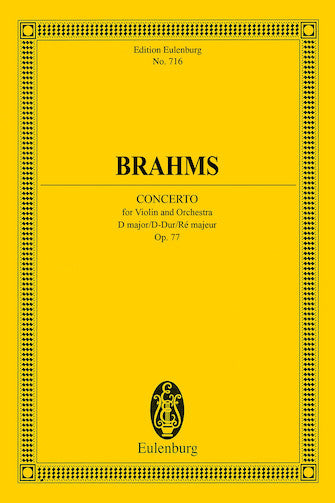 Brahms Violin Concerto in D Major, Op. 77