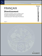 Francaix Divertissement Bassoon and Strings