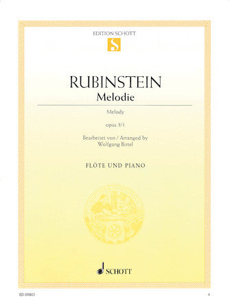 Rubinstein Melodie Op. 3, No. 1