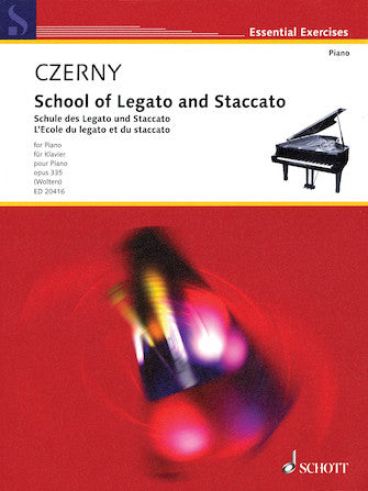 School Of Legato And Staccato Op. 335 For Piano Urtext
