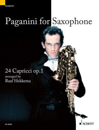 Paganini For Saxophone: 24 Capricci Op. 1 Soprano Or Alto Sax