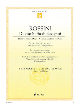 Rossini Duetto Buffo di Due Gatti