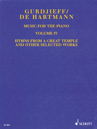 Music for the Piano Volume IV