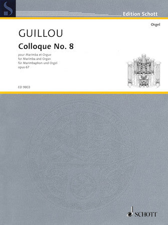 Guillou Colloque No. 8 Op. 67