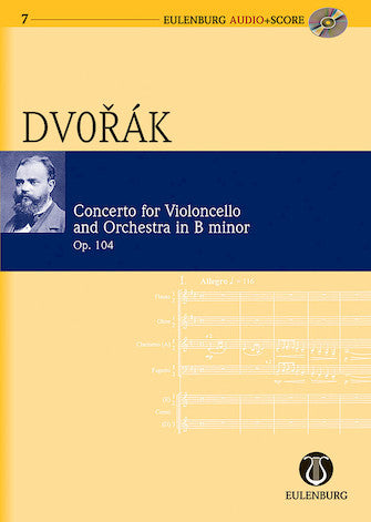 Dvořák: Cello Concerto in B Minor, Op. 104 B 191 (Study Score)