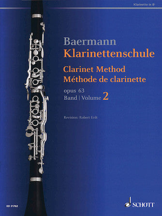 Baermann Clarinet Method, Op 63