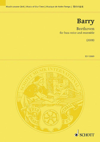 Beethoven Barry bass voice and ensemble.