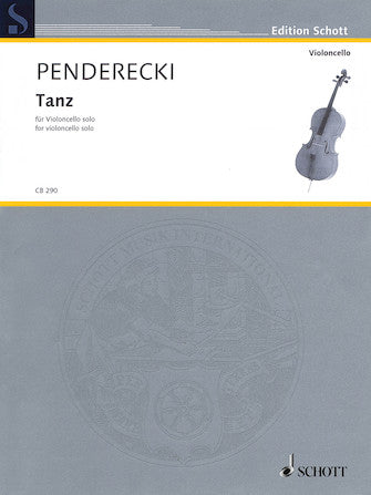 Penderecki Tanz for Cello Solo