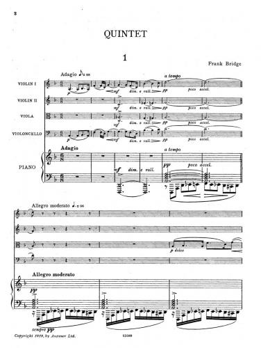 Bridge Piano Quintet