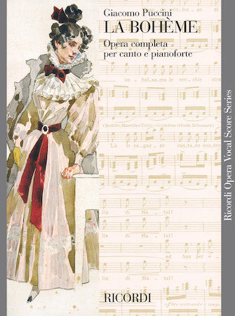 Puccini La Boheme Vocal Score Italian Only