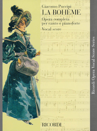 Puccini La Boheme Vocal Score Italian/English