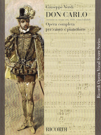 Verdi Don Carlo (5 Acts) Vocal Score