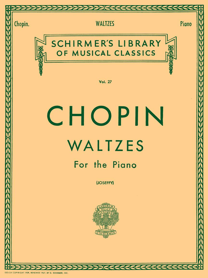 Chopin Waltzes Piano Solo