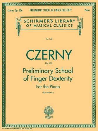 Preliminary School of Finger Dexterity, Op. 636