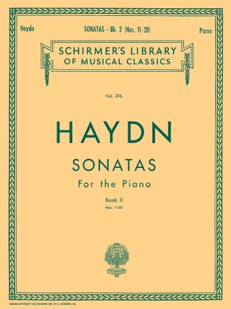 Haydn 20 Sonatas - Book 2 Piano Solo