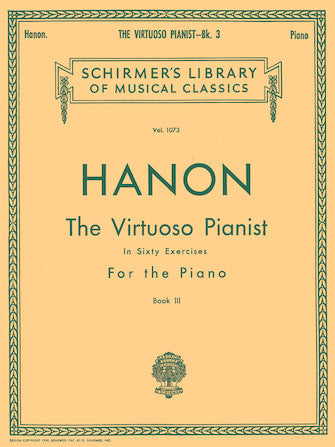 Virtuoso Pianist in 60 Exercises - Book 3
