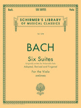 Bach 6 Suites Viola Solo