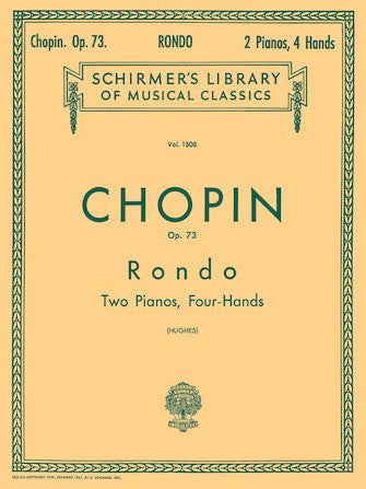 Rondo, Op. 73 (2-piano score)
