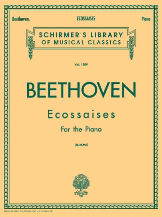 Beethoven Ecossaises Piano Solo