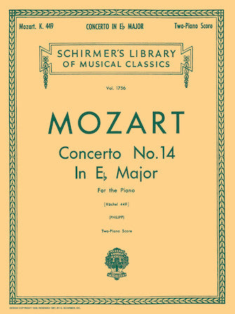 Mozart Piano Concerto No. 14 in Eb, K.449