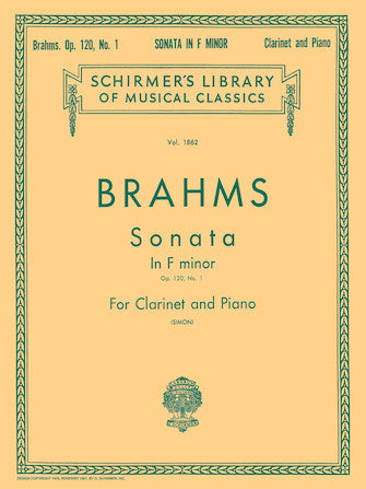 Brahms Sonata in F Minor, Op. 120, No. 1