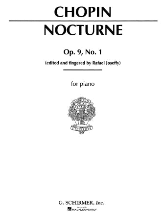 Chopin Nocturne, Op. 9, No. 1 in B-flat minor