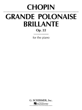 Chopin Grand Polonaise Brillante, Op. 22 in Eb Major