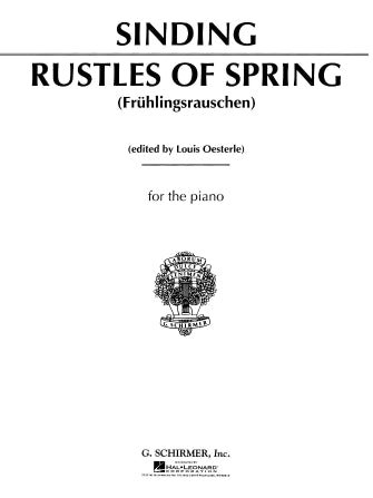 Sinding Rustles of Spring, Op. 32, No. 3 (Frühlingsrauschen)