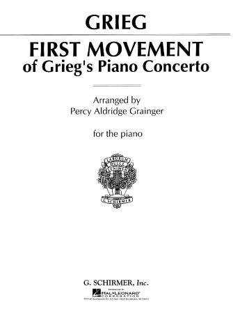 Grieg: Piano Concerto – 1st Movement Piano Solo