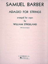 Barber Adagio for Strings, Op. 11 Organ Solo