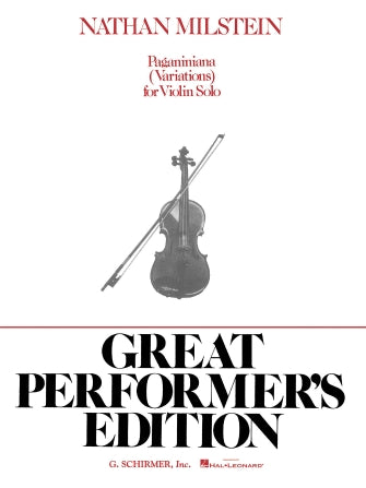 Milstein Paganiniana Variations Solo Violin