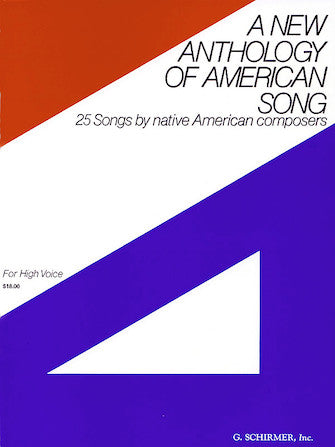 New Anthology of American Song High Voice