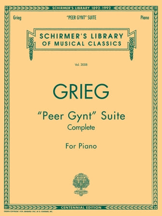 Grieg: Peer Gynt Suite (Complete) Piano Solo