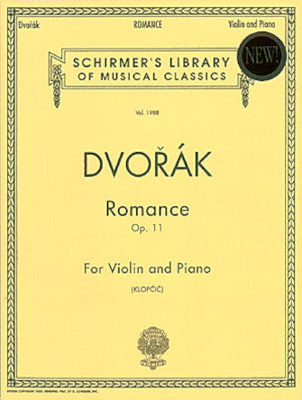 Dvořák: Romance, Op. 11 - Violin and Piano
