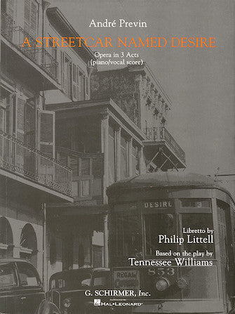 Previn A Streetcar Named Desire Vocal Score