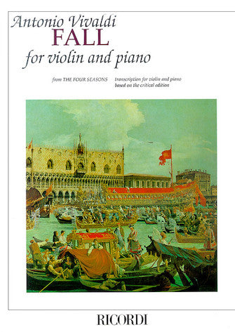 Vivaldi Violin Concerto in F Major L'autunno (Autumn) from The Four Seasons RV293, Op.8 No.3