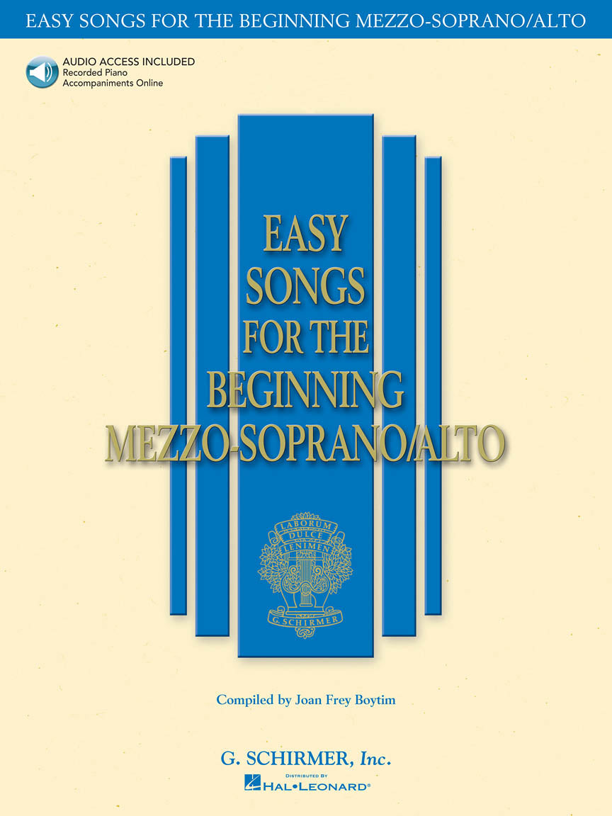 Easy Songs for Beginning Singers - Mezzo-Soprano/Alto