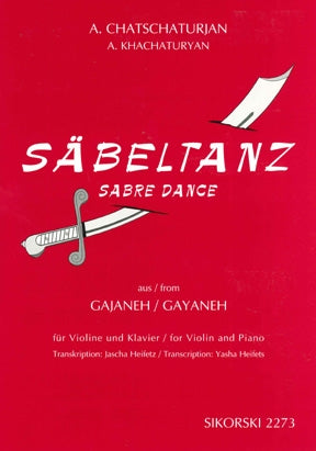 Khachaturian: Sabre Dance Violin and Piano