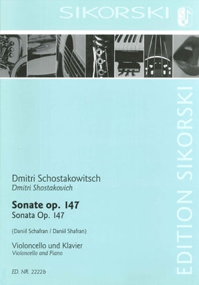 Shostakovich Sonata for Violoncello and Piano