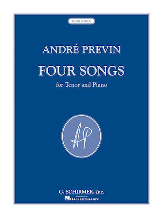 Previn 4 Songs for Tenor and Piano