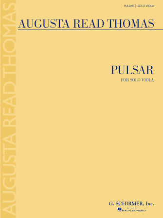 Thomas: Pulsar for Solo Viola